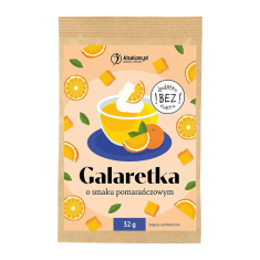 Krukam galaretka pomarańczowa 32g bez dodatku cukru