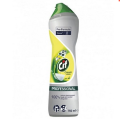 Cif Professional Cream Mleczko do Czyszczenia Lemon 750ml