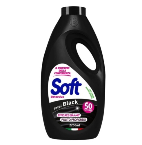Soft total black