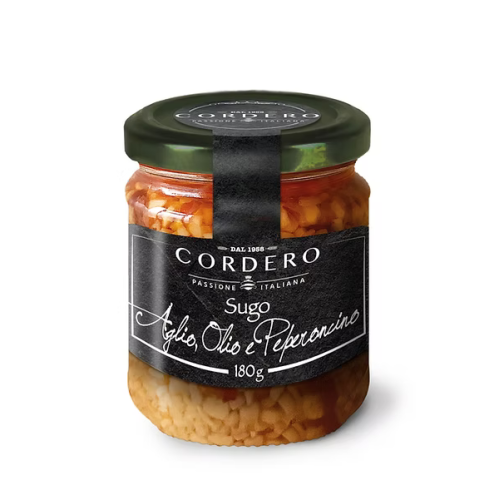 Sugo aglio olio e peperoncino Cordero.png