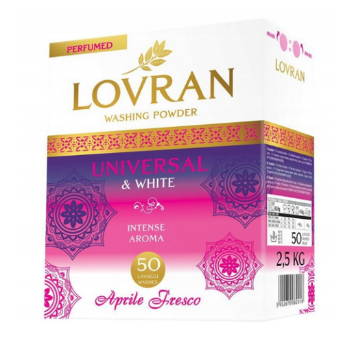 LOVRAN UNIVERSAL &amp;amp; WHITE Uniwersalny Proszek do Prania Białego 2 5kg 50prań.png