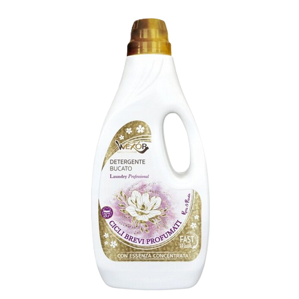 Wexór perfumowany żel do prania Rosa &amp;Peonia 1500ml 37P png