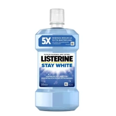 Listerine płyn do płukania jamy ustnej stay white 500ml
