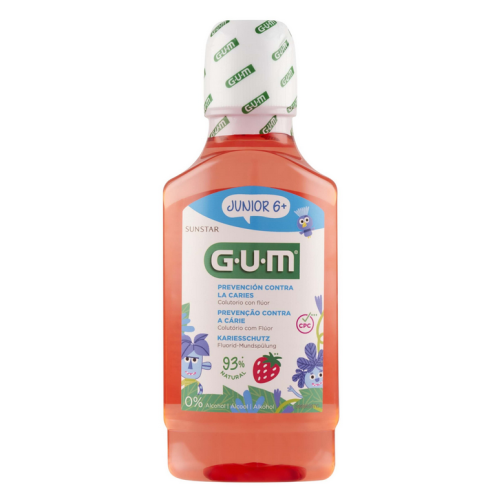 SUNSTAR GUM Junior 6 300 ml Płyn do płukania jamy ustnej.png