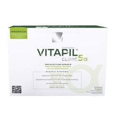 Vitapil Clinic 5 alfa suplement na zdrowe włosy 60 kapsułek, 30 saszetek