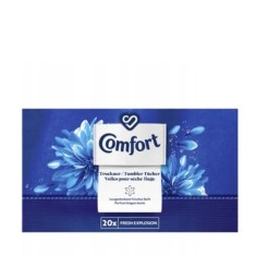 Comfort chusteczki do suszarki fresh explosion 20szt