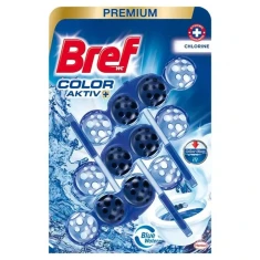 Bref zawieszka do wc color aktiv chlorine 3x50g