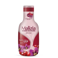 Malizia płyn do kąpieli kwiaty i jagody goji 1l