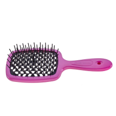 Janeke superbrush szczotka do włosów różowo-czarna