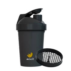 Mixit shaker czarny 400ml 