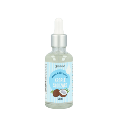 Krukam krople słodzące o smaku kokosowym bez cukru 50ml