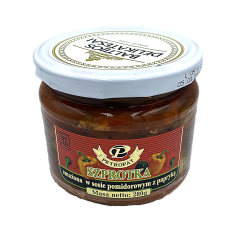 Petropat szprotka smażona w sosie pomidorowym z papryką 280g