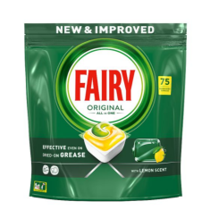 Fairy tabletki do zmywarki all in one lemon 75szt