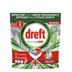 Dreft tabletki do zmywarki platinum plus 25szt