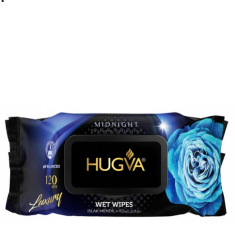 Hugva chusteczki nawilżane luxury midnight 120szt
