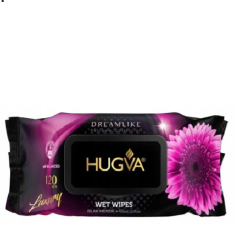 Hugva chusteczki nawilżane luxury dreamlike 120szt
