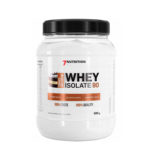 7Nutrition Whey Isolate 90 WPI izolat białko 500g smak ciastko z kremem.png