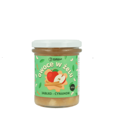 KruKam frużelina owoce w żelu jabłko-cynamon 200g