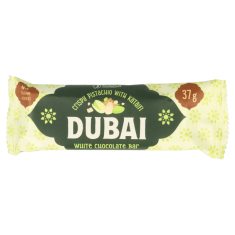 KruKam dubai baton w białej czekoladzie 37g