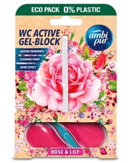 Ambi Pur zawieszka do wc active rose&lily 45g 