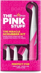 The Pink Stuff Scrubber Kit elektryczna szczoteczka do czyszczenia fug 4 końcówki