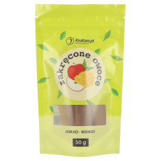 KruKam zakręcone owoce jabłko-mango 50g