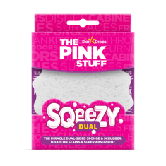 The Pink Stuff squeezy dual dwustronna magiczna gąbka do sprzątania 1szt