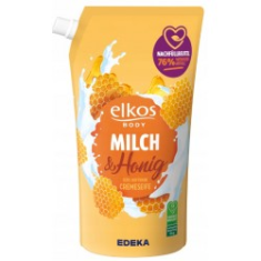 Elkos mydło w płynie mleko i miód 1l 