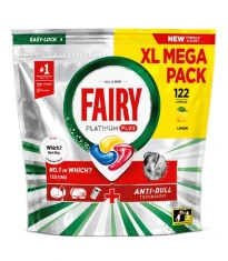 Fairy platinum plus tabletki do zmywarki cytryna 122szt