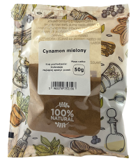 KruKam przyprawa cynamon mielony 50g