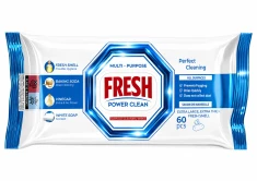 Fresh chusteczki nawilżane power clean 60szt