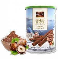 Feiny Biscuits Wafer Sticks cocoa hazelnut 400gDE