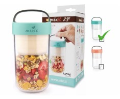 Mixit 2go – pojemnik na przekąski (miętowy)