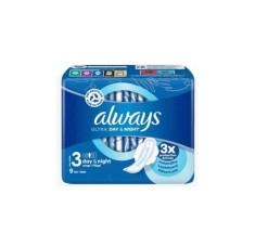 Always ultra night podpaski 9 szt 