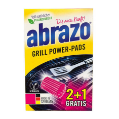 Abrazo Grill power gąbki nasączone płynem do grilla 3szt 
